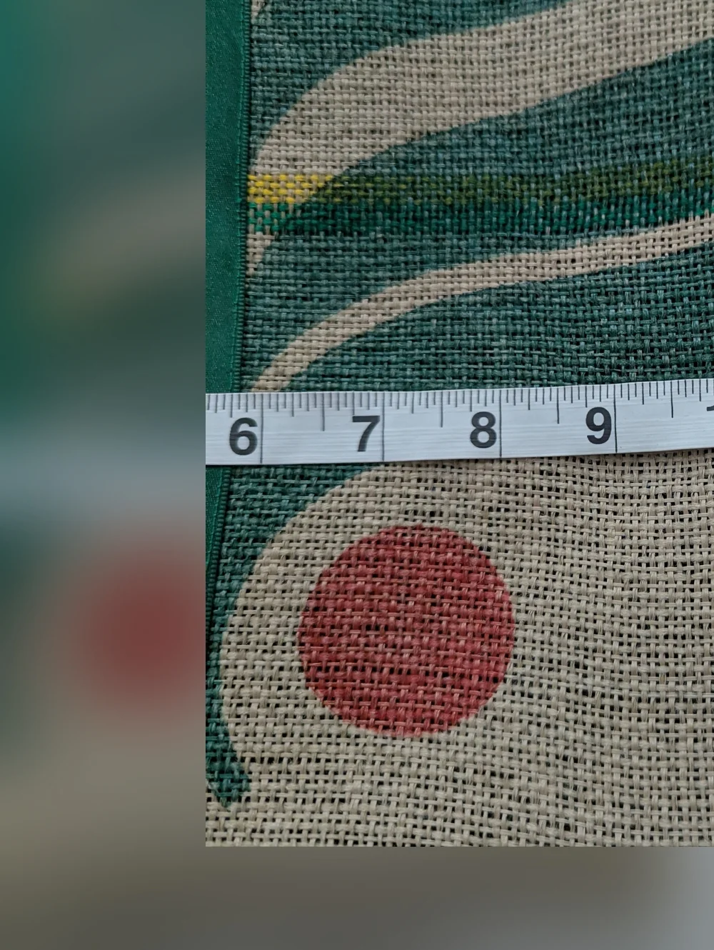 New Handmade Upcycled Burlap Coffee Bean Tote / Market Bag - Picture 4 of 7